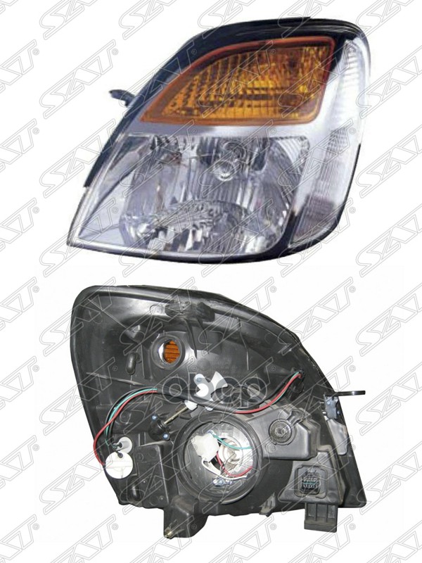 Фара Hyundai H1 04-07 / Starex 04-07 (Слева/ Галоген/ Ручная регулировка) Sat арт. ST-221-1136L-LD-EM