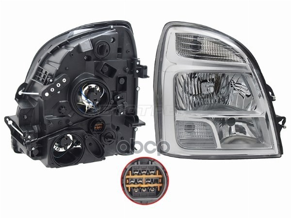 Фара Hyundai Porter 18- (Справа/ Галоген/ Ручная регулировка) Sat арт. ST-221-1145R