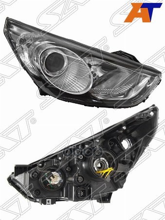 Фара Hyundai ix35 09-13 (Справа/ Галоген/ Ручная регулировка) Sat арт. ST-221-1150R