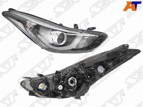 Фара Hyundai Elantra 13-16 (Справа/ ДХО) Sat арт. ST-221-1181R-LDEM2