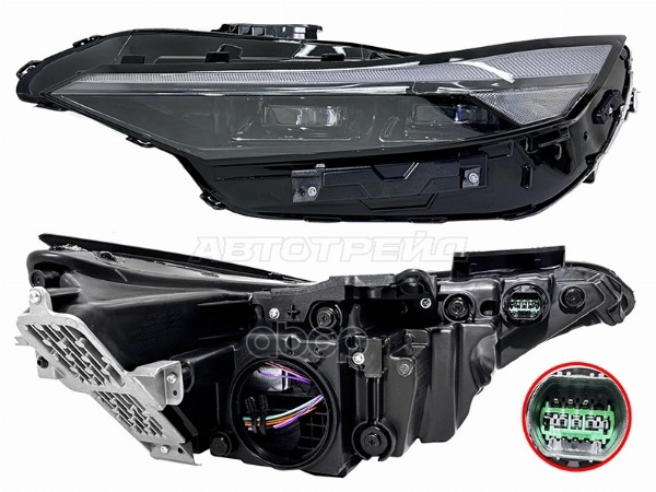 Фара Hyundai Elantra 23- (Слева/ LED/ С электрокорректором/ MFR) Sat арт. ST-221-11HDELF24L