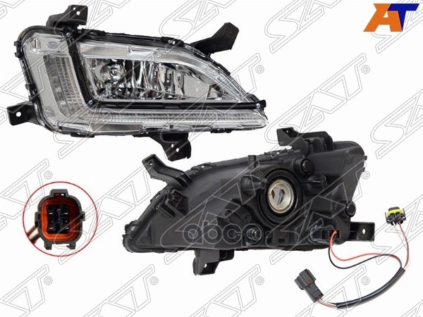 Фара противотуманная (Справа) Hyundai Tucson 18-21 Sat арт. ST-221-2057RLD