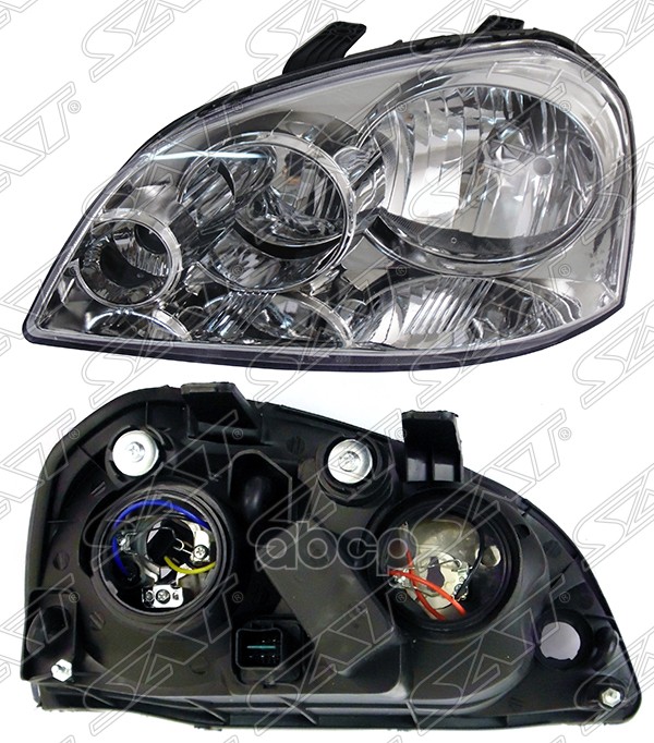 Фара Chevrolet Lacetti 04-13 / Daewoo Lacetti 04-09 (Слева/ Ручная регулировка/ 4D SED/5D WGN) Sat арт. ST-222-1114L