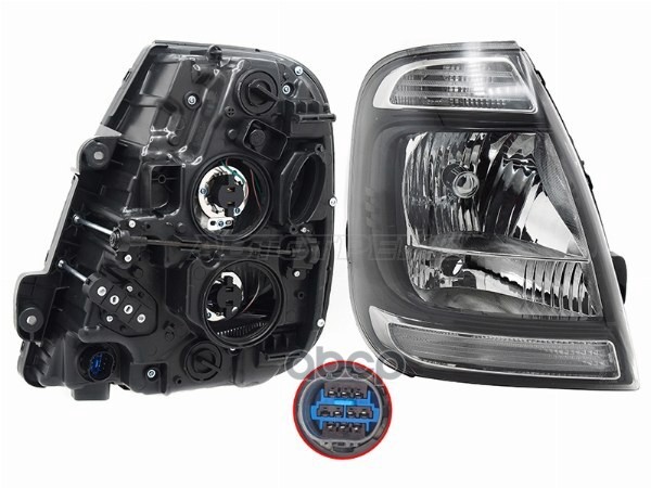 Фара Kia Bongo 19- (Справа/ Галоген/ Ручная регулировка) Sat арт. ST-223-1168R