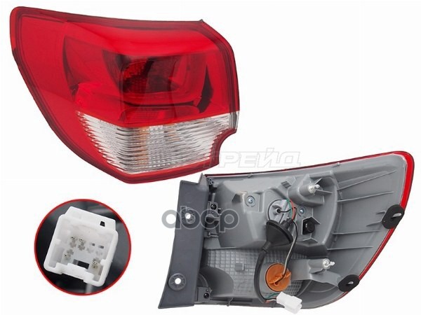 Фонарь задний Kia Rio 15-17 (Слева/ 5D HBK) Sat арт. ST-223-19R5L