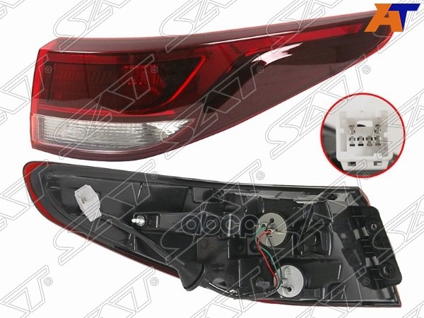 Фонарь задний Kia Rio 20-22 / Solaris KRS 24- (Справа) Sat арт. ST-223-19R8R