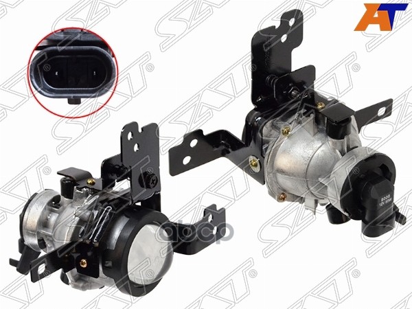 Фара противотуманная (Справа/ Линза) Kia Rio 20-22 / Solaris KRS 24- Sat арт. ST-223-20R20R