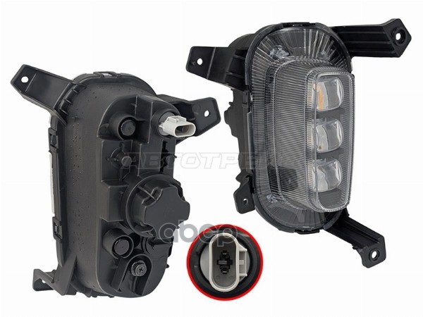 Фара противотуманная (Справа/ LED) Kia Seltos 19-22 Sat арт. ST-223-20S5R