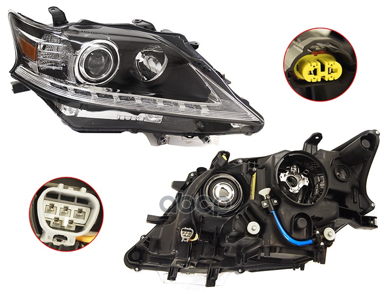 Фара Lexus Rx 12-15 (Справа/ Ксенон/Галоген) Sat арт. ST-224-1112RMLD