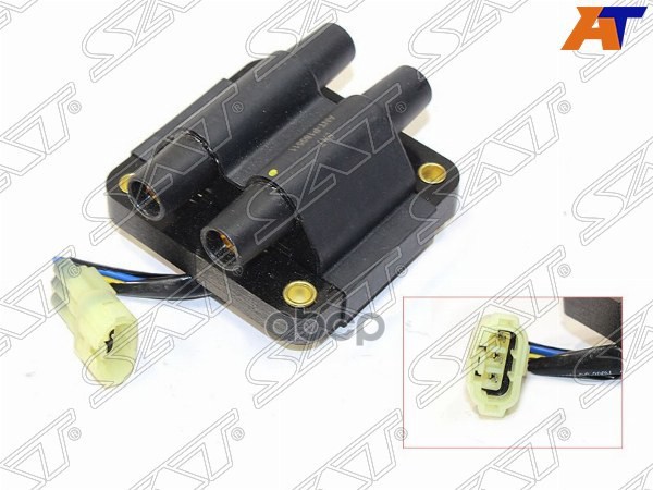 Катушка зажигания SUBARU FORESTER/IMPREZA/LEGACY EJ20G/EJ20D/EJ25D/EJ20K/EJ22G 93-98 Sat арт. ST-22433-AA370