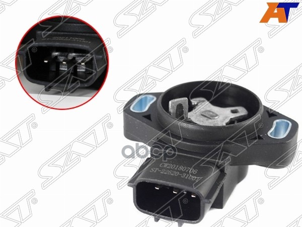 Датчик дроссельной заслонки Nissan Sunny 93-04 / Cefiro 94-00 Sat арт. ST-22620-31U01