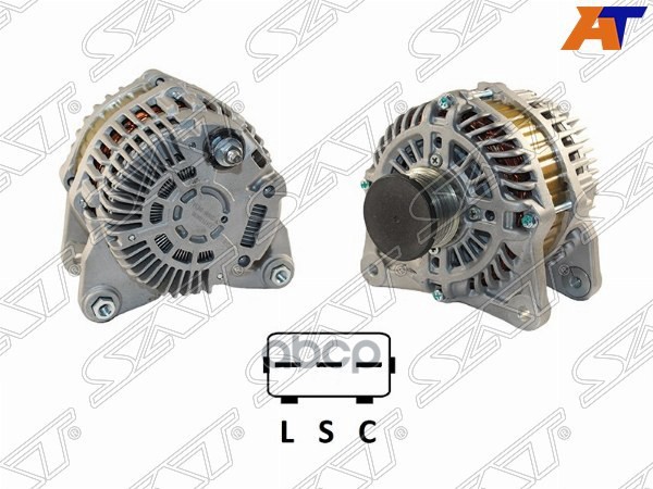 Генератор NISSAN QASHQAI/X-TRAIL 2.0 07-MR20DE 12V 110A Sat арт. ST-23100-1FC1A