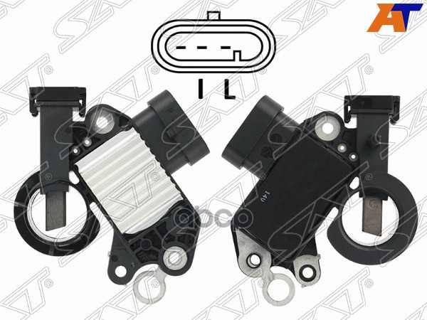 Реле-регулятор напряжения Chevrolet Aveo 02-09 / Lacetti 04-13 Sat арт. ST-235-0003