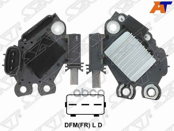 Реле-регулятор напряжения Hyundai Elantra 06-12 / Sonata 04-10 Sat арт. ST-235-0007