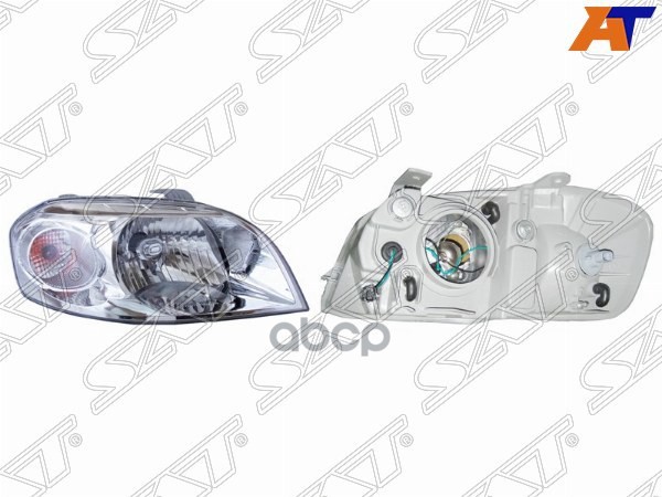 Фара Chevrolet Aveo 05-11 / Daewoo Gentra 05-11 (Справа/ Ручная регулировка/ 4D SED) Sat арт. ST-235-1104R