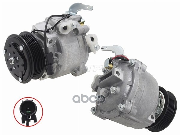 Компрессор кондиционера Mitsubishi ASX 10- / Lancer 07-17 Sat арт. ST-245-0012