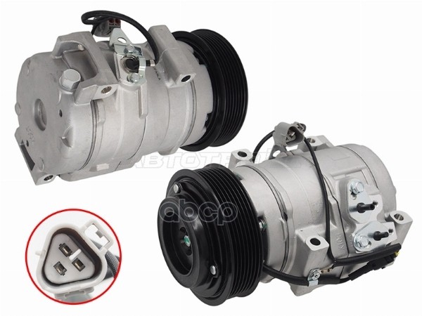 Компрессор кондиционера Toyota Land Cruiser Prado (J150) 09-20 Sat арт. ST-245-0019