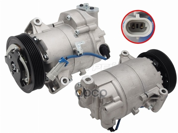 Компрессор кондиционера Opel Astra 09-12 / Astra GTC 09-15 Sat арт. ST-245-0021