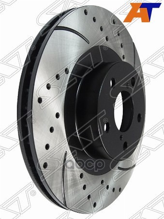 Комплект дисков тормозных передний перфорированные SB EJ20-25 Forester SF/SG/SH 97-08- Impreza GF-GG Sat арт. ST-26310-AC040PF