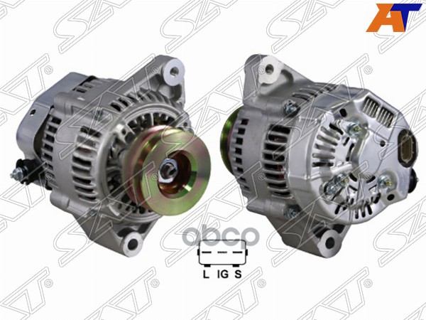 Генератор Toyota Land Cruiser (J100,J80) 84-23 / Land Cruiser Cygnus 98-07 Sat арт. ST-27060-17220N