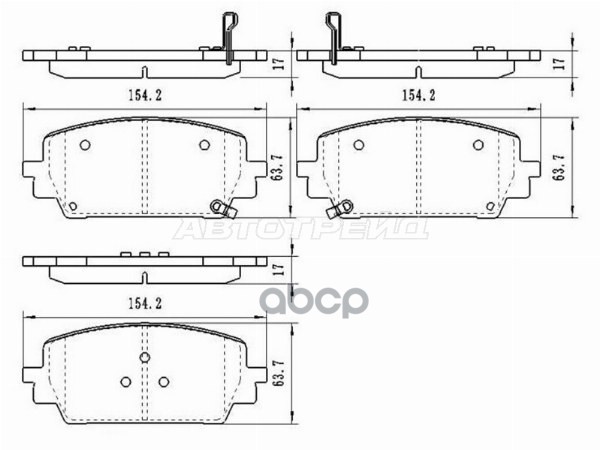 Колодки тормозные (Спереди) Hyundai Santa Fe 18-21 / Kia Sorento 20- Sat арт. ST-28-0140