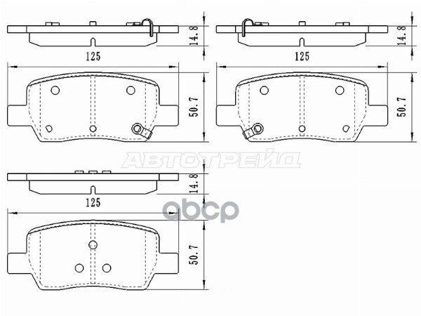 Колодки тормозные (Сзади) Hyundai Santa Fe 18-21 / Kia Sorento 20- Sat арт. ST-28-0141