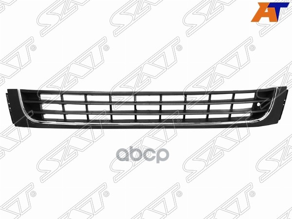 Решетка в бампер Volkswagen Amarok 10-16 (с хром молдингом) Sat арт. ST-30-0065