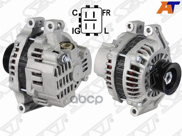 Генератор HONDA CR-V 2.0 01-/STREAM 2.0 02-K20A1/K20A4 12V 70A Sat арт. ST-31100-PNC-004