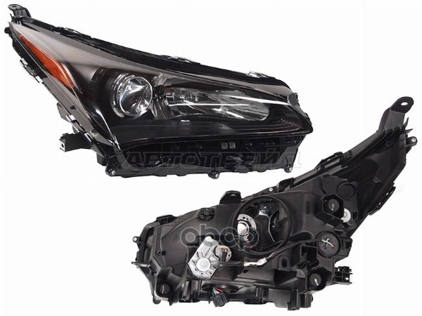 Фара Lexus NX 14-17 (Справа/ LED/Галоген/ С электрокорректором) Sat арт. ST-312-11NX1R
