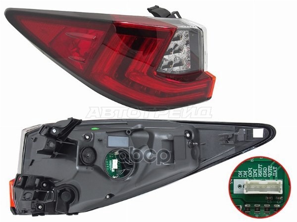 Фонарь задний Lexus RX 15-19 (Слева/ LED) Sat арт. ST-312-19RX2L