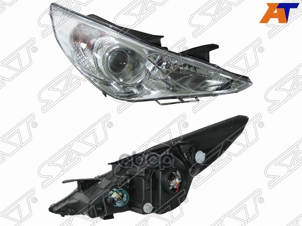 Фара Hyundai Sonata 09-14 (Справа/ Галоген/ под электрокорректор) Sat арт. ST-321-11S1R