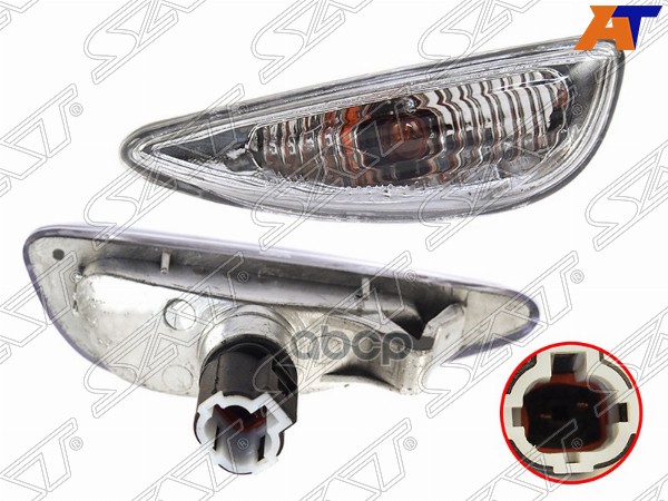 Поворот в крыло Hyundai Solaris 17-22 / Solaris HS 24- (Слева) Sat арт. ST-321-14S7L