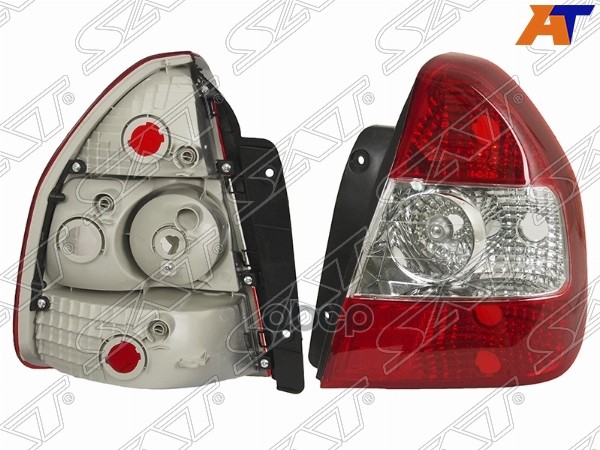 Фонарь задний Hyundai Accent 99-12 / ТагАЗ Accent 99-12 (Справа/ Хрусталь) Sat арт. ST-321-1923CR