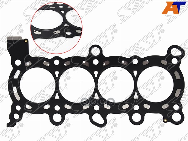 Прокладка головки блока цилиндров Honda Accord 08-13 / Civic 05-12 R18A;R20A;R20A3 (Металл) Sat арт. ST-33-0004