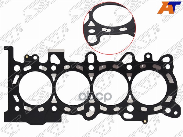 Прокладка головки блока цилиндров Honda Civic 05-12 / Fit 07-17 L13A;L15A (Металл) Sat арт. ST-33-0006