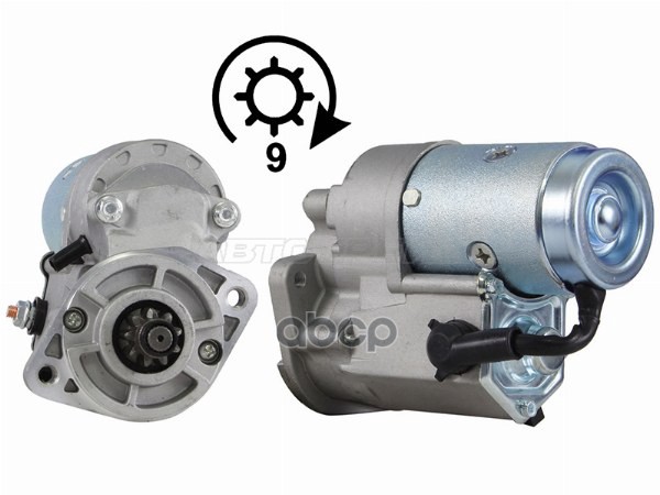 Стартер Hyundai ix35 09-13 / Santa Fe 00-12 (2 kW/ Z=9) Sat арт. ST-36100-27000