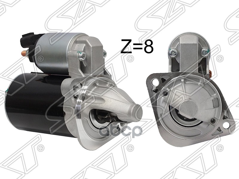 Стартер Hyundai Elantra 06-19 / Solaris 10-14 (1,4 kW/ Z=8/ (восстановленный) аналог VALEO) Sat арт. ST-36100-2B100