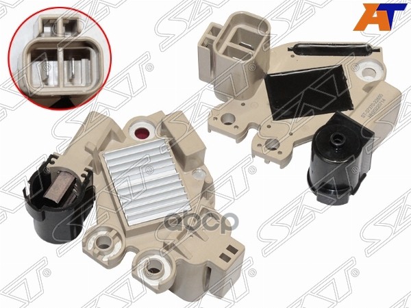 Реле-регулятор напряжения генератора HYUNDAI ACCENT 99- (Тагаз)/TUCSON 04-/KIA SPORTAGE 04-10 Sat арт. ST-37370-22650