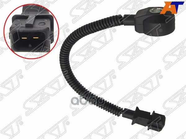 Датчик детонации 1,4-2,0 Hyundai Accent 99-/Elantra/Getz/KIA Cerato 00- Sat арт. ST3925026600