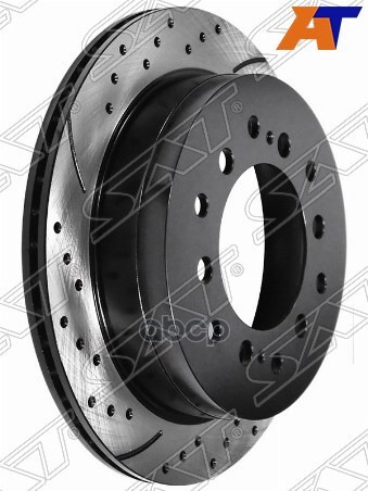 Диски тормозные(комплект 2шт) Toyota Land Cruiser Prado (J90,J120) 96-09 / Lexus GX 02-09 Sat арт. ST-42431-60200PF
