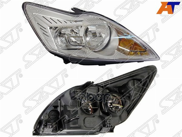 Фара Ford Focus 07-11 (Справа/ Галоген/ С электрокорректором) Sat арт. ST-431-1181RMLDEM1