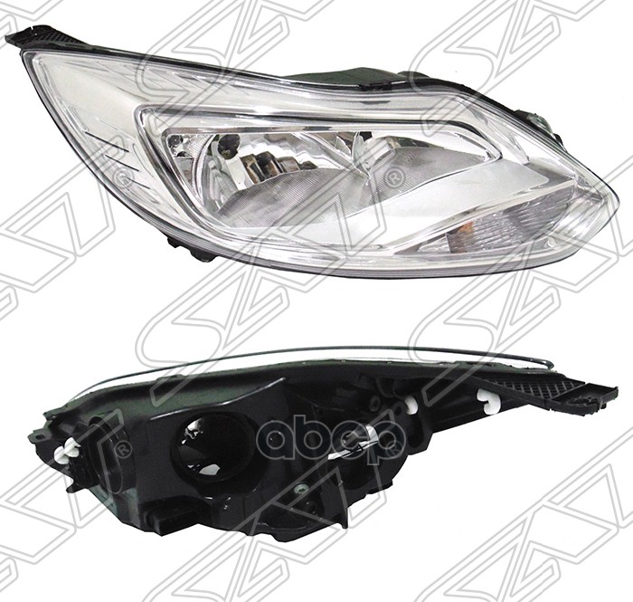 Фара Ford Focus 10-15 (Справа/ Галоген/ С электрокорректором) Sat арт. ST-431-11A4R-MLDEM1