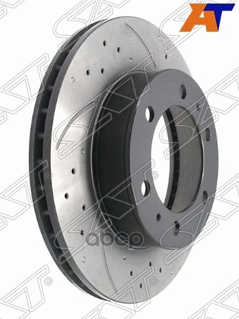 Диски тормозные(комплект 2шт) Toyota Hilux Pick Up 04- / Fortuner 04-15 Sat арт. ST-43512-0K060PF