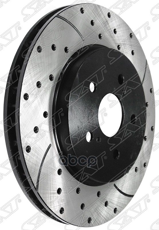 Диски тормозные(комплект 2шт) Lexus RX 03-09 / Toyota Harrier 03-13 Sat арт. ST-43512-48081PF