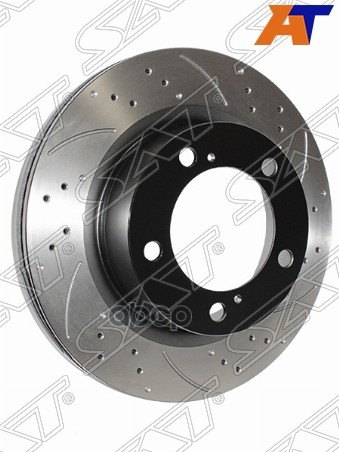 Комплект дисков тормозных FR перфорированные TOYOTA LCR200  LEXUS LX570,  07- ST4351260180PF Sat арт. ST4351260180PF