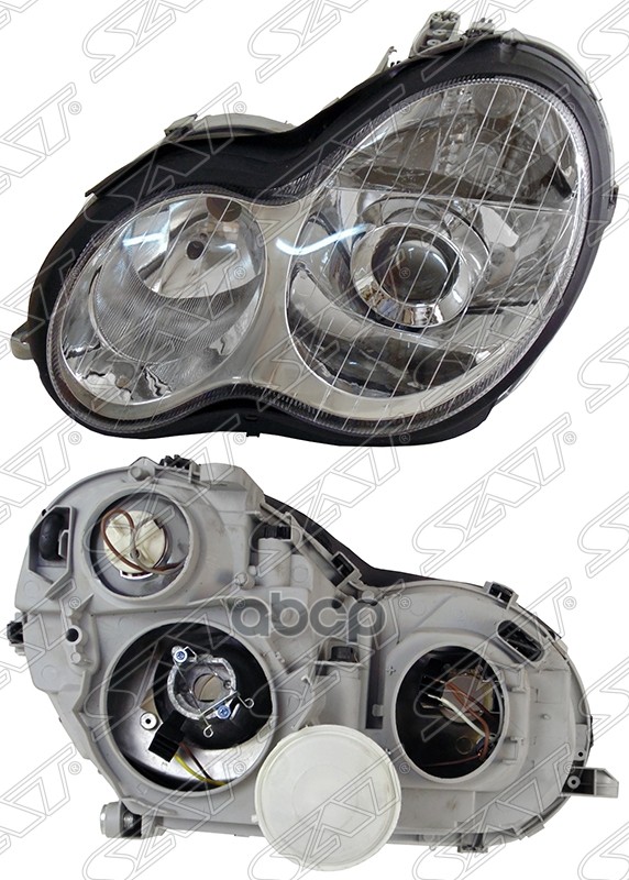 Фара Mercedes W203 00-04 Lh Хрусталь Sat арт. ST-440-1136L