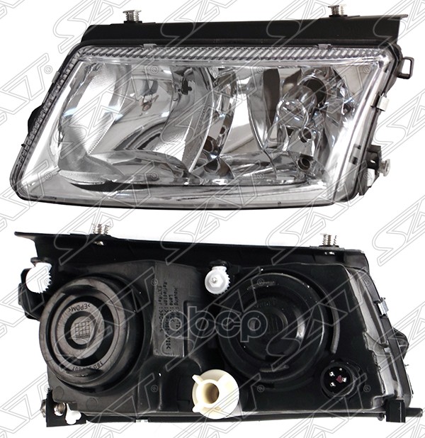 Фара Volkswagen Passat 96-00 (Слева/ Галоген/ под электрокорректор) Sat арт. ST-441-1125L