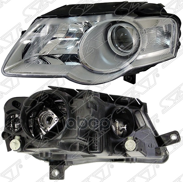 Фара Volkswagen Passat 05-11 (Слева/ Ручная регулировка) Sat арт. ST-441-11A7L