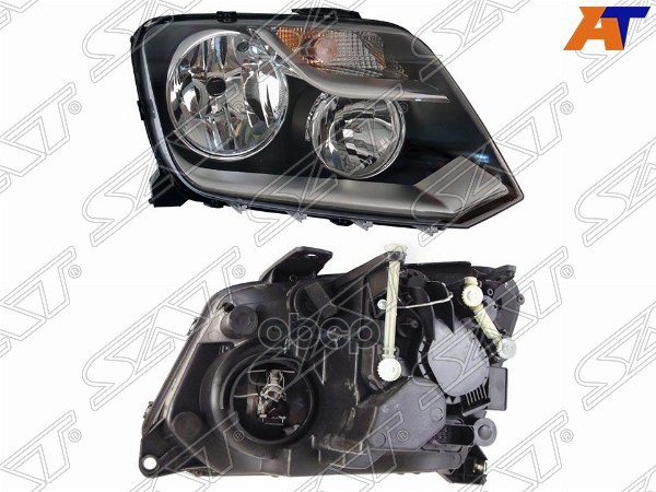 Фара Volkswagen Amarok 10-16 (Справа/ Галоген/ С электрокорректором) Sat арт. ST-441-11F6R