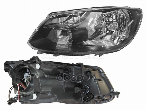 Фара Volkswagen Caddy 10-15 (Справа/ Галоген/ С электрокорректором) Sat арт. ST-441-11G1R-MLDEM2